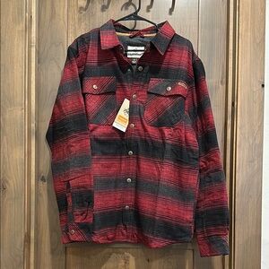 Pendleton Red and Black Plaid Shirt
